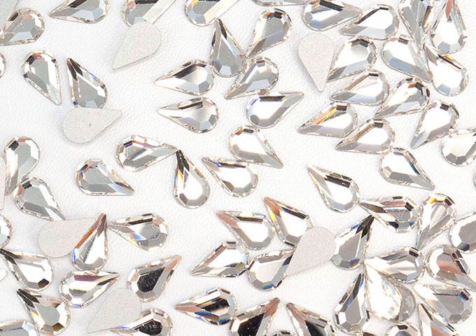 プレシオサ FB Pearshape ペアシェイプ型 クリスタル 8×4.8mm