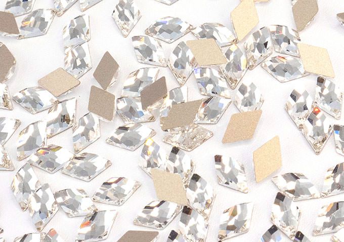 プレシオサ FB Rhombus ひし型 クリスタル 6×4mm