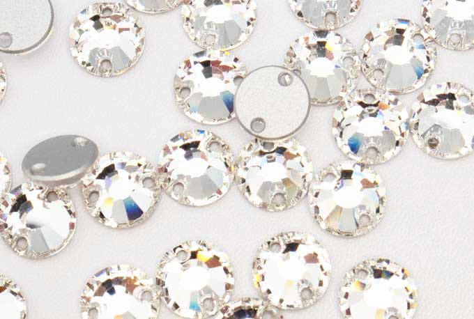 プレシオサ ソーオン 縫付 サークル型 クリスタル 8mm